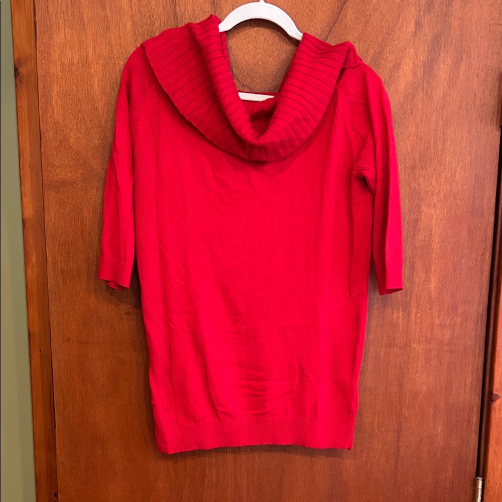 Express off the shoulder cowl neck sweater size M
